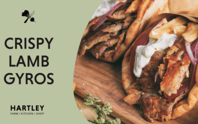 Easter Feasting – Crispy Lamb Gyros