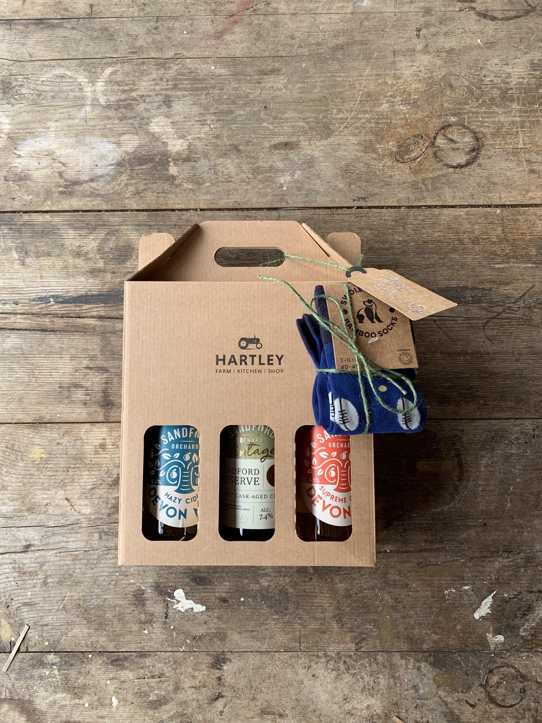 Cider & Socks Giftbox