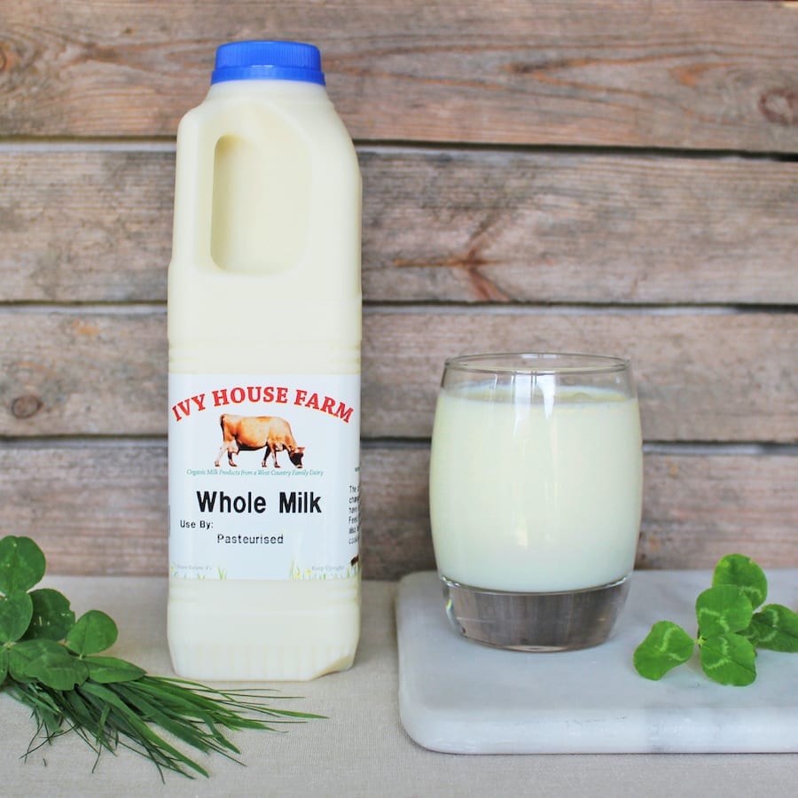 Organic Jersey Whole Milk 1 Litre