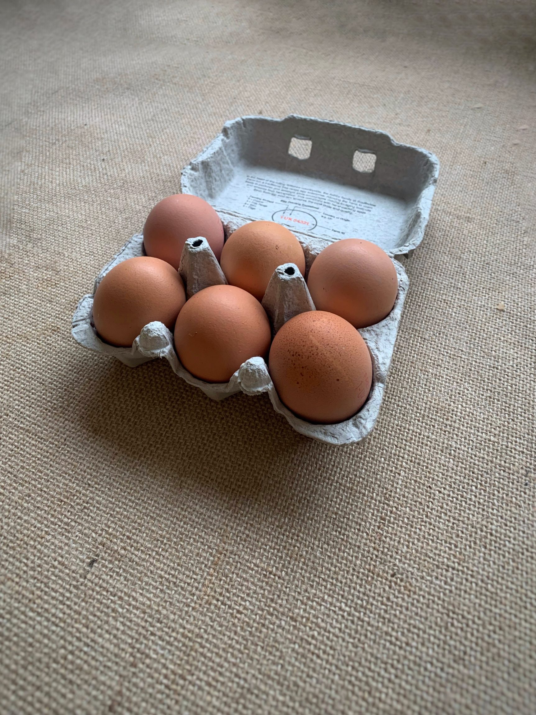 Free Range Eggs Half Dozen Hartley Farm Shop and Kitchen