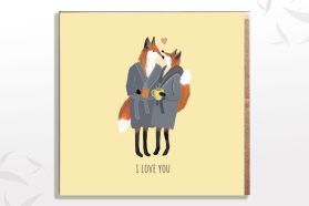I Love You Foxes