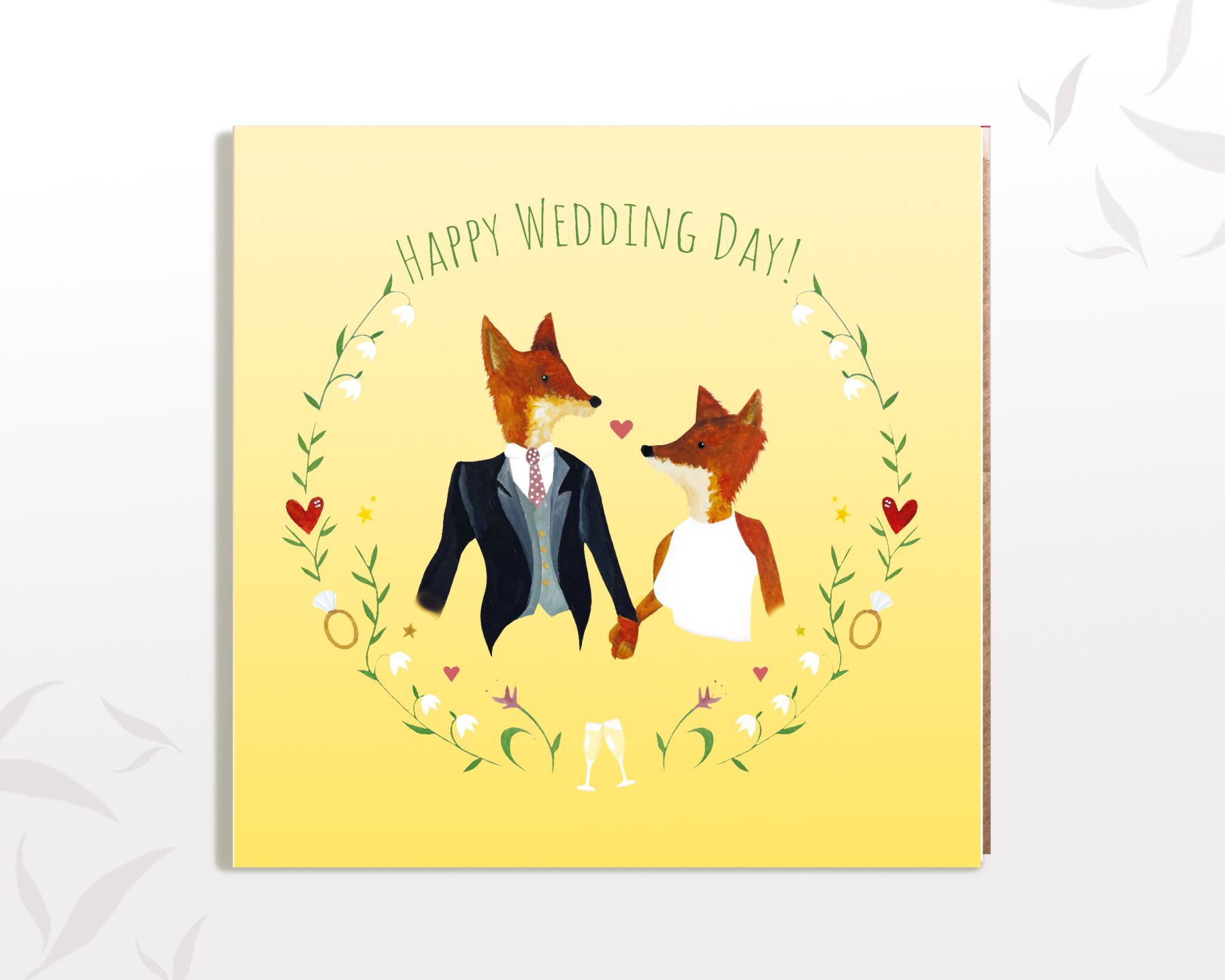 Wedding Foxes