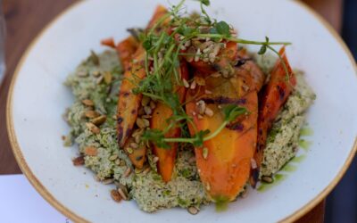 Celebrating British Carrot Day with this delightful dish from our kitchen team